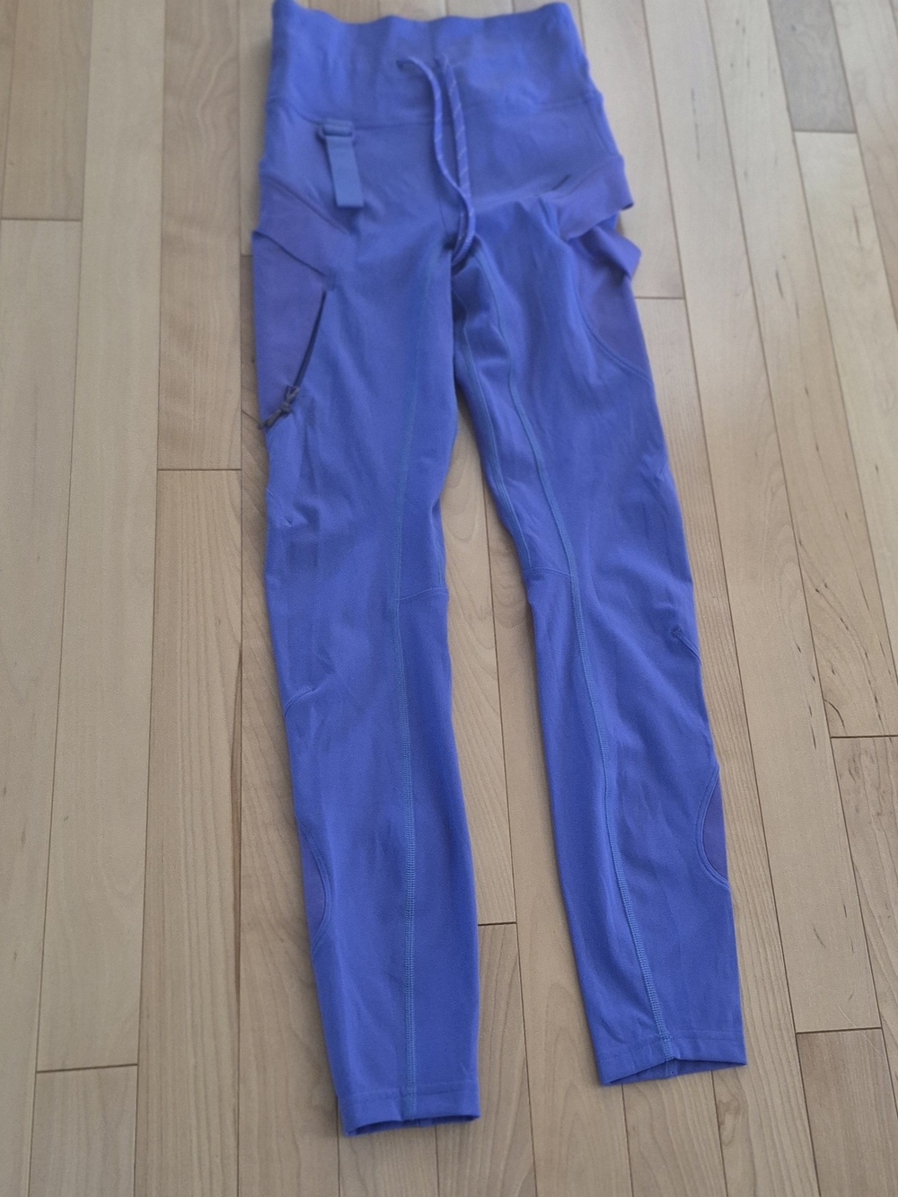 lululemon athletica Purple Cargo SHR HIKING Tights H/R Leggings